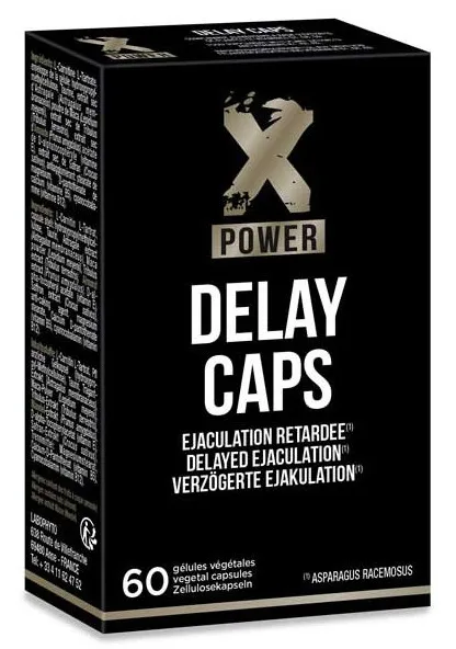 XPOWER Retardant l'éjaculation DELAY CAPS XPower - 60 Gélules