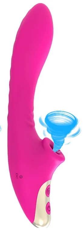 Stimulateur de clirotis et Point G DUDU 20cm Rose