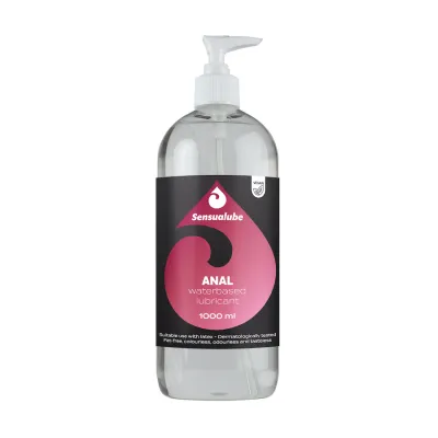 Lubrifiant à base d'eau SENSUALUBE ANAL 1 Litre