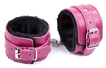 Menottes de poignets FURCUFFS Noir-Rose