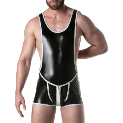 Body Singlet BRUT Noir-Blanc