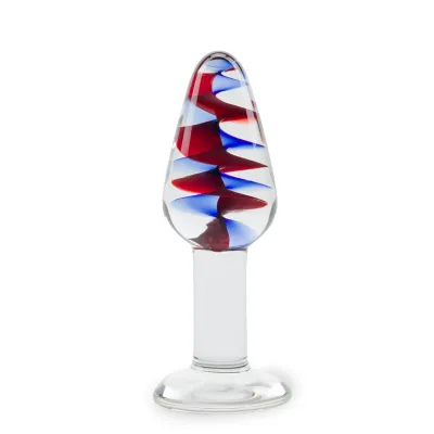 Plug anal en verre Carousel