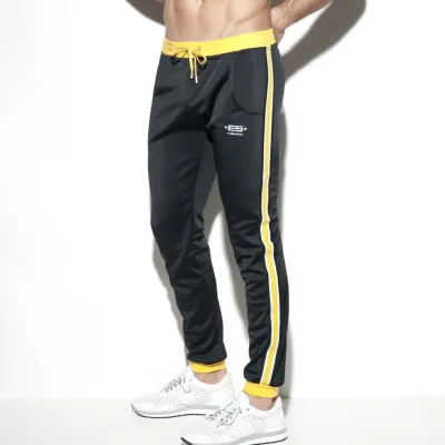 ES Collection Jogging BON VOYAGE Noir-Jaune