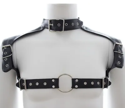 Harnais et collier OPTOR Noir