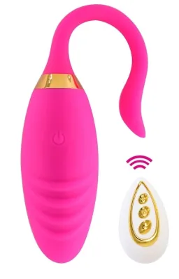 Oeuf vibrant FELINO 7.5 x 3cm Rose