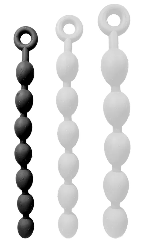 Chapelet anal CHAPIRA S 43 x 3.8 cm Noir