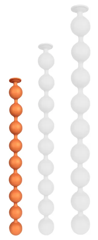 Chapelet anal NOCTY S 45 x 3.6 cm Orange