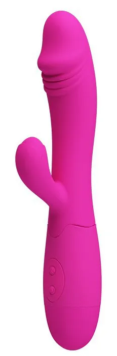Vibromasseur Rabbit SNAPPY 9.5 x 3.2cm Rose