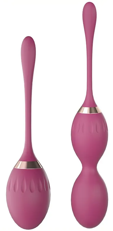 Duo de 2 Boules de Geisha WE LOVE Violet
