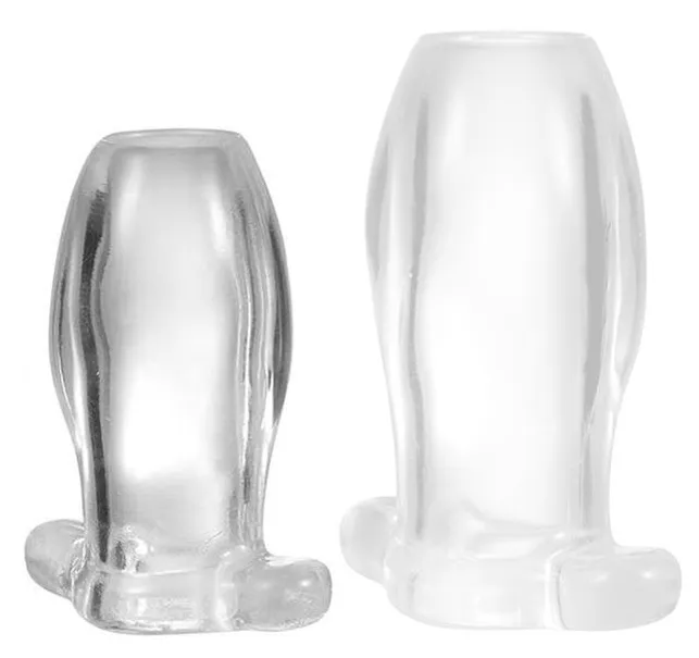 Plug Tunnel Anal NYMBUS Transparent  7 x 4 cm
