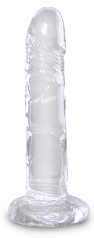 Gode Transparent King Cock Clear 16 x 3.7cm