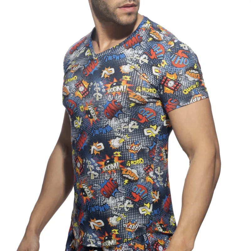 Addicted T-shirt COMIC Addicted Marine