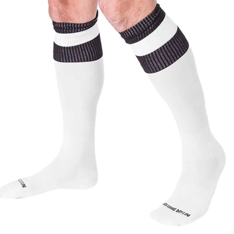 Chaussettes FOOTBALL SOCKS Blanc-Noir