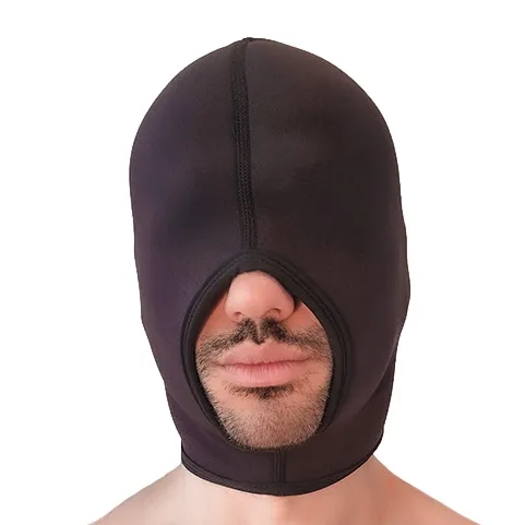 Cagoule en néoprène FACE FUCKER Brutus Noire