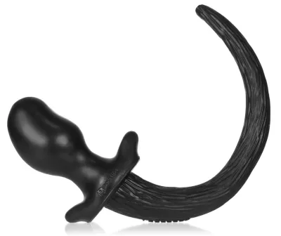 Plug Queue Puppy Tail Oxballs BULLDOG 11.5 x 6cm Noir