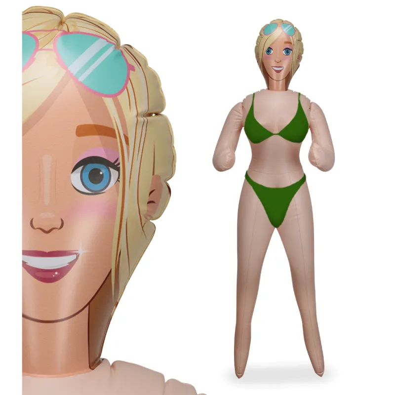 Poupée gonflable blonde Meryl