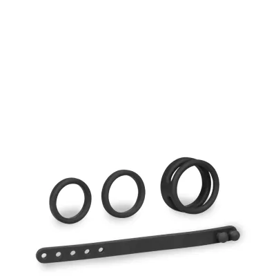 Set de 4 anneaux en silicone