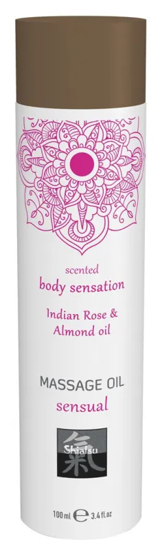 Huile de massage Erotic ROSE & AMANDE 100mL