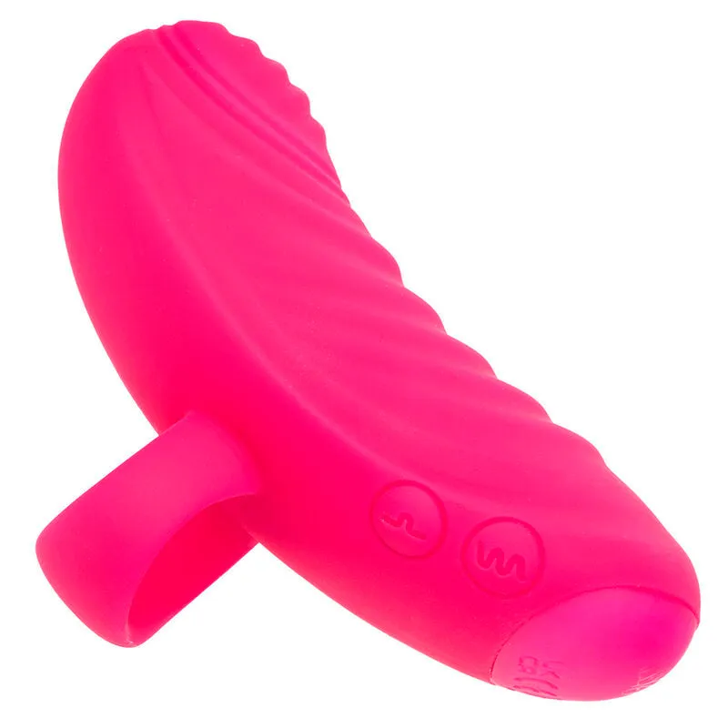 Masseur Vibrant Envy Thumping Rose - Calexotics