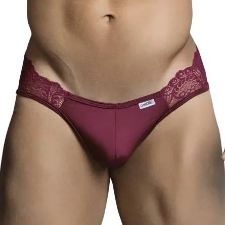Jockstrap Dentelle XOCHI Bordeaux