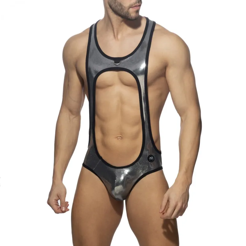 AD Fetish Body GLITTER BOTTOMLESS Noir