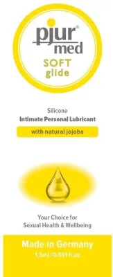 Dosette Lubrifiant Silicone SOFT GLIDE Pjur 1.5ml