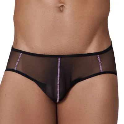 Jockstrap transparent HUNCH Noir-Violet