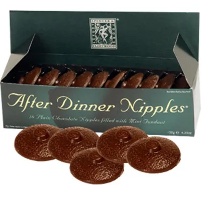 Chocolats Coquins After Dinner Nipples Menthe - Spencer