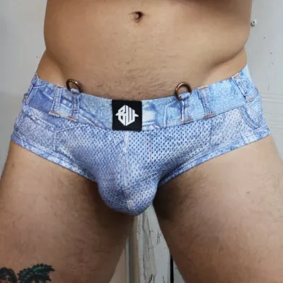 Breedwell Slip Jock STONEWALL WASH Breedwell Denim clair