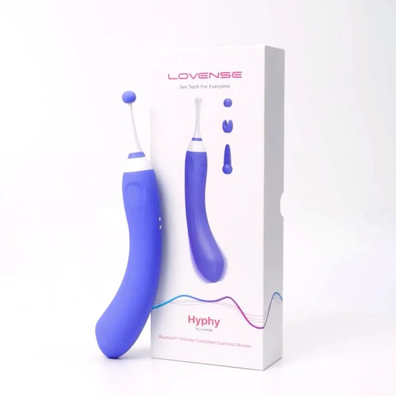 Vibromasseur connecté double extrémité Hyphy Lovense -