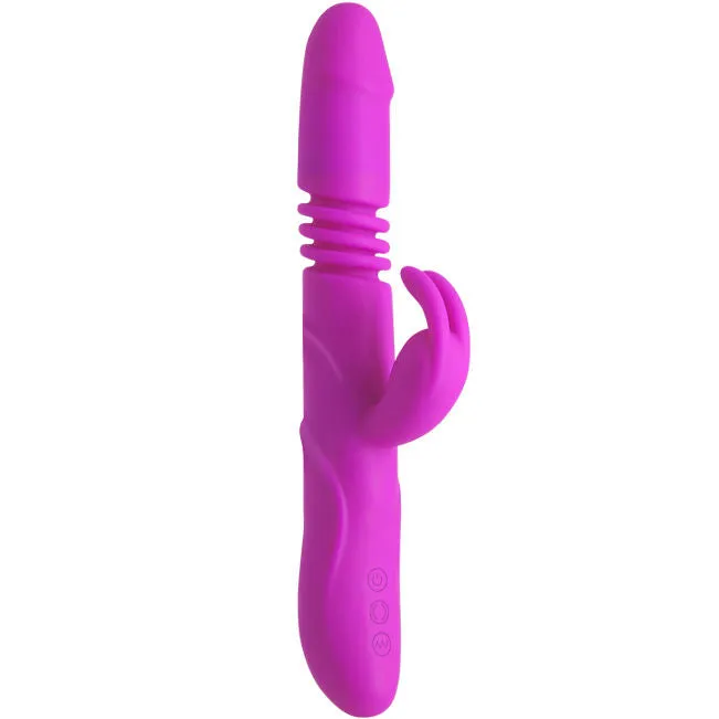 Vibromasseur Rabbit Ward Fusion Haut et Bas - Pretty Love