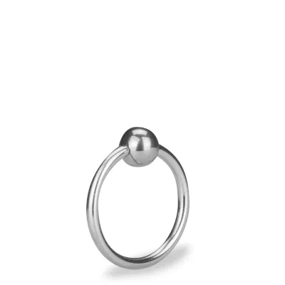 Anneau ring en inox Lump