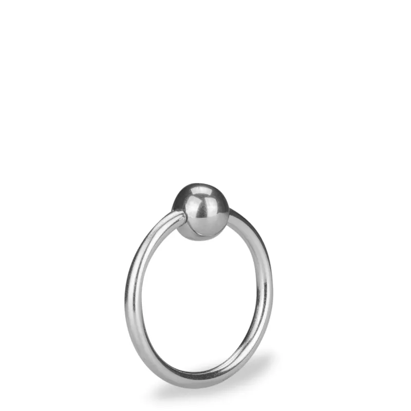 Anneau ring en inox Lump