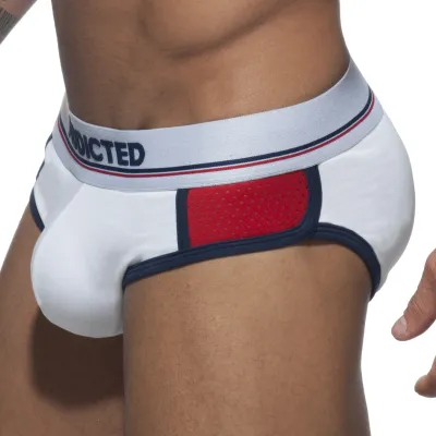Addicted Slip rembourré SPORTIVE BRIEF Blanc
