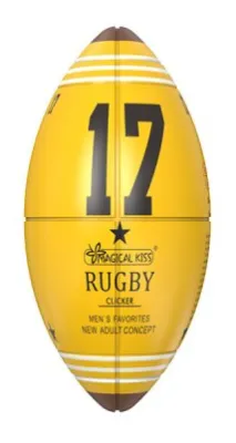 Oeuf de masturbation RUGBY BALL Clicker