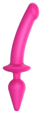 Plug Dildo SWITCH Strap-On-Me S 13 x 2.8cm Rose