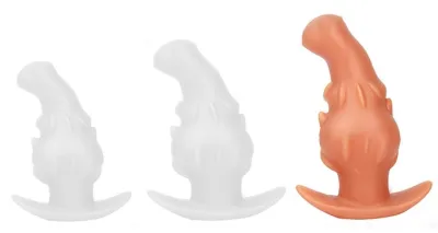Plug en silicone BULBISPIN L 15 x 6cm