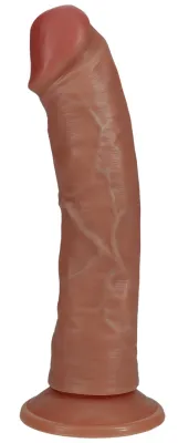 Gode vibrant réaliste CURVED 20 x 4.6 cm Latino