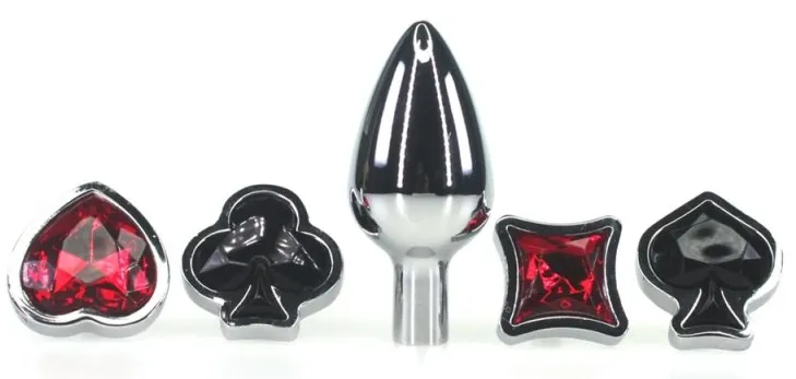 Plug Bijou POKER UP 6 x 2.7cm