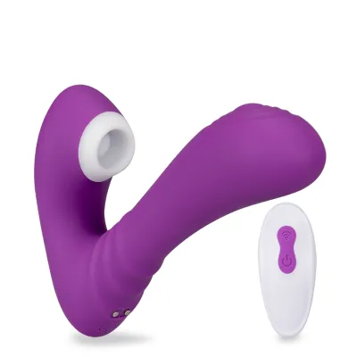 Stimulateur de clitoris et point G télécommandé Gray