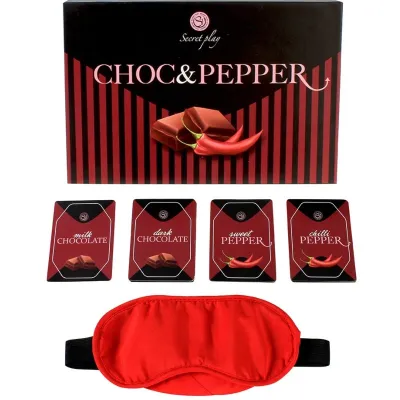 Jeu de couple Choc & Pepper pimenté (ES/EN) - Secret Play