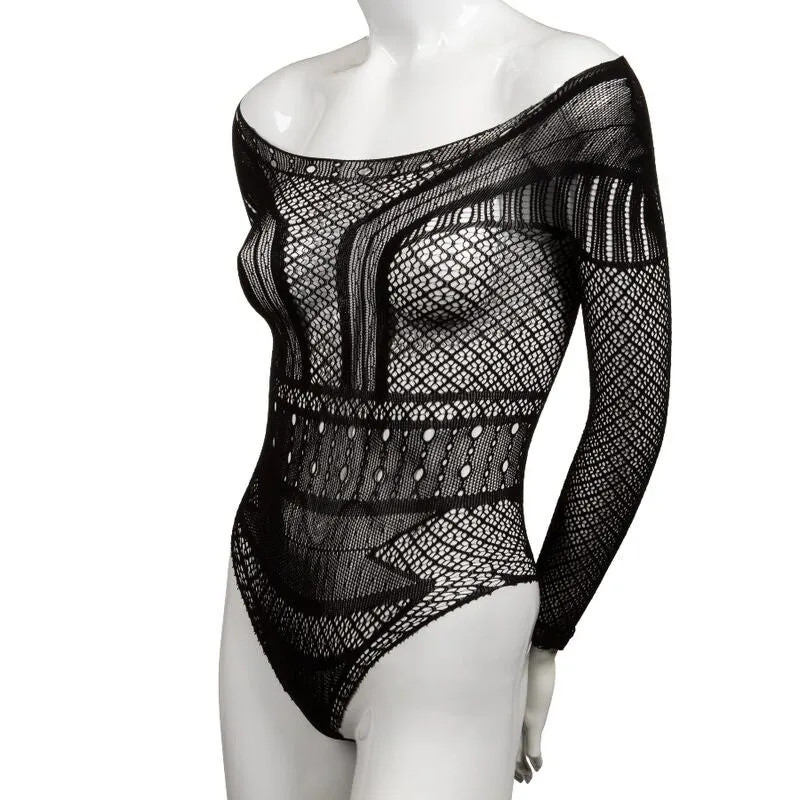 Body Scandal Off The Shoulder Noir - CalExotics