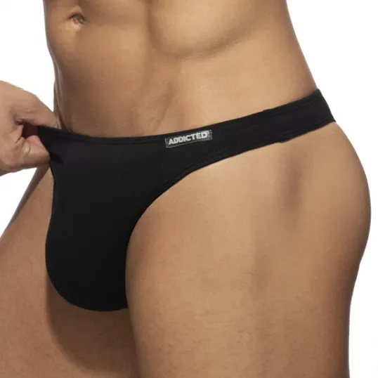 Addicted String Addicted COTTON Noir