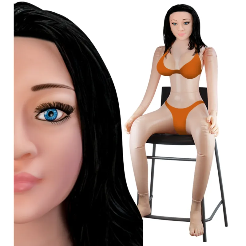 Poupée gonflable réaliste assise Natalia