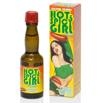 Stimulant Sexuel Hot Spicy Girl 20ml - Cobeco