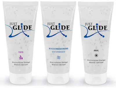 Pack Lubrifiant Eau Just Glide 200ml x3