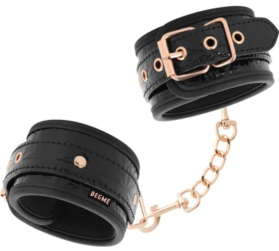 Menottes de poignets BEGME Noires