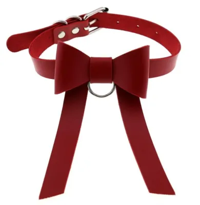 Ras de cou BOW NIGHT Rouge