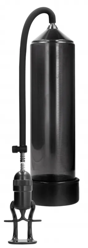 Pompe à pénis DELUXE BEGINNER 23 x 5.5cm Noire