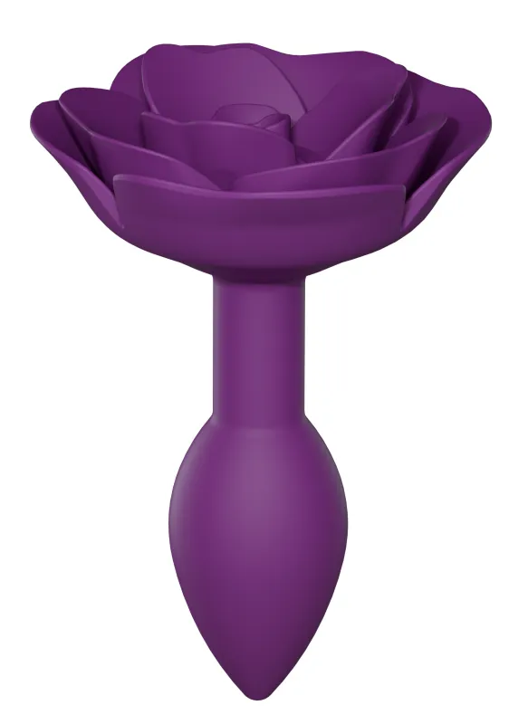 Plug anal Bijou OPEN ROSES S 8 x 2.9cm Violet